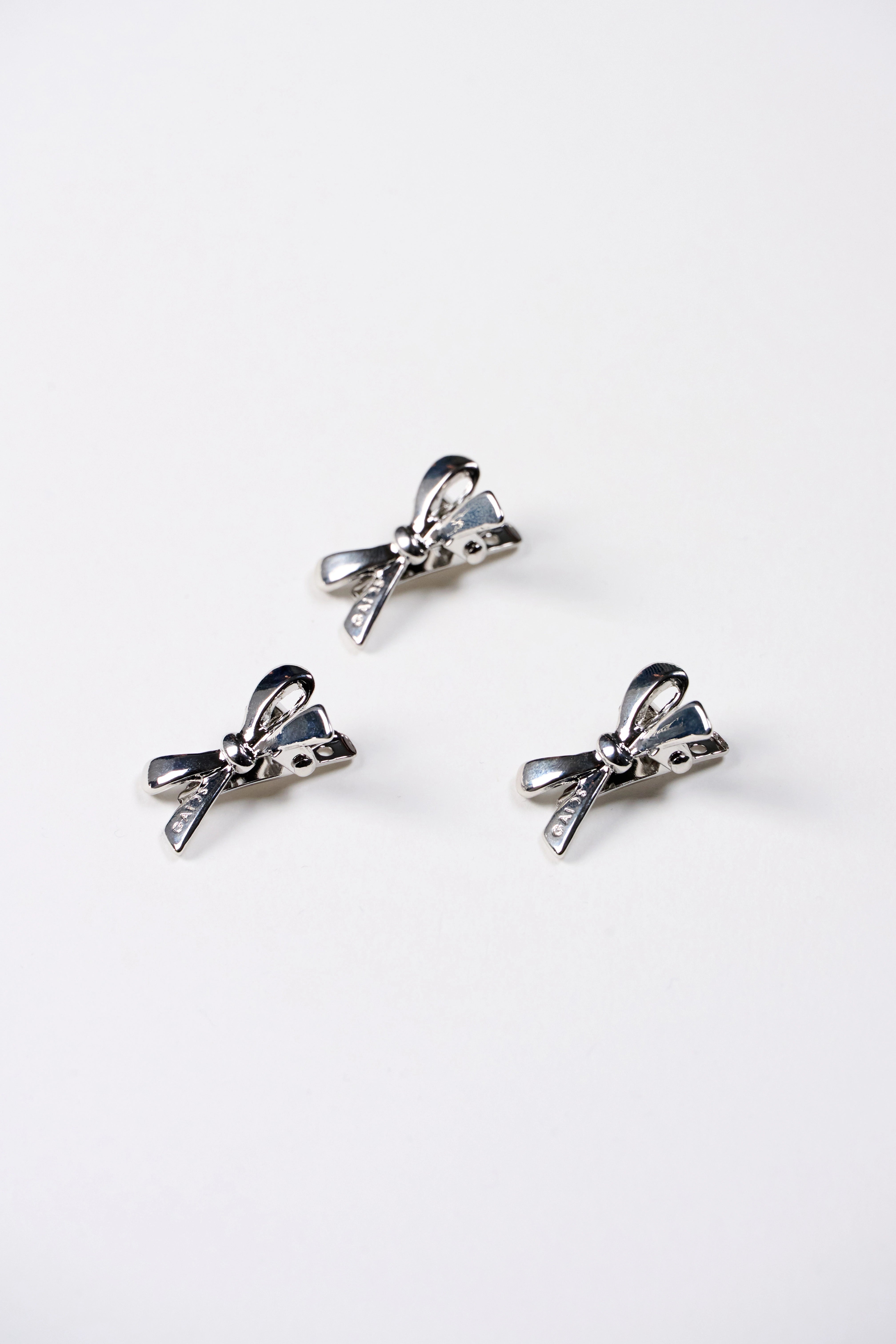 GÜMÜS FIYONK KLIPS TOKA SET