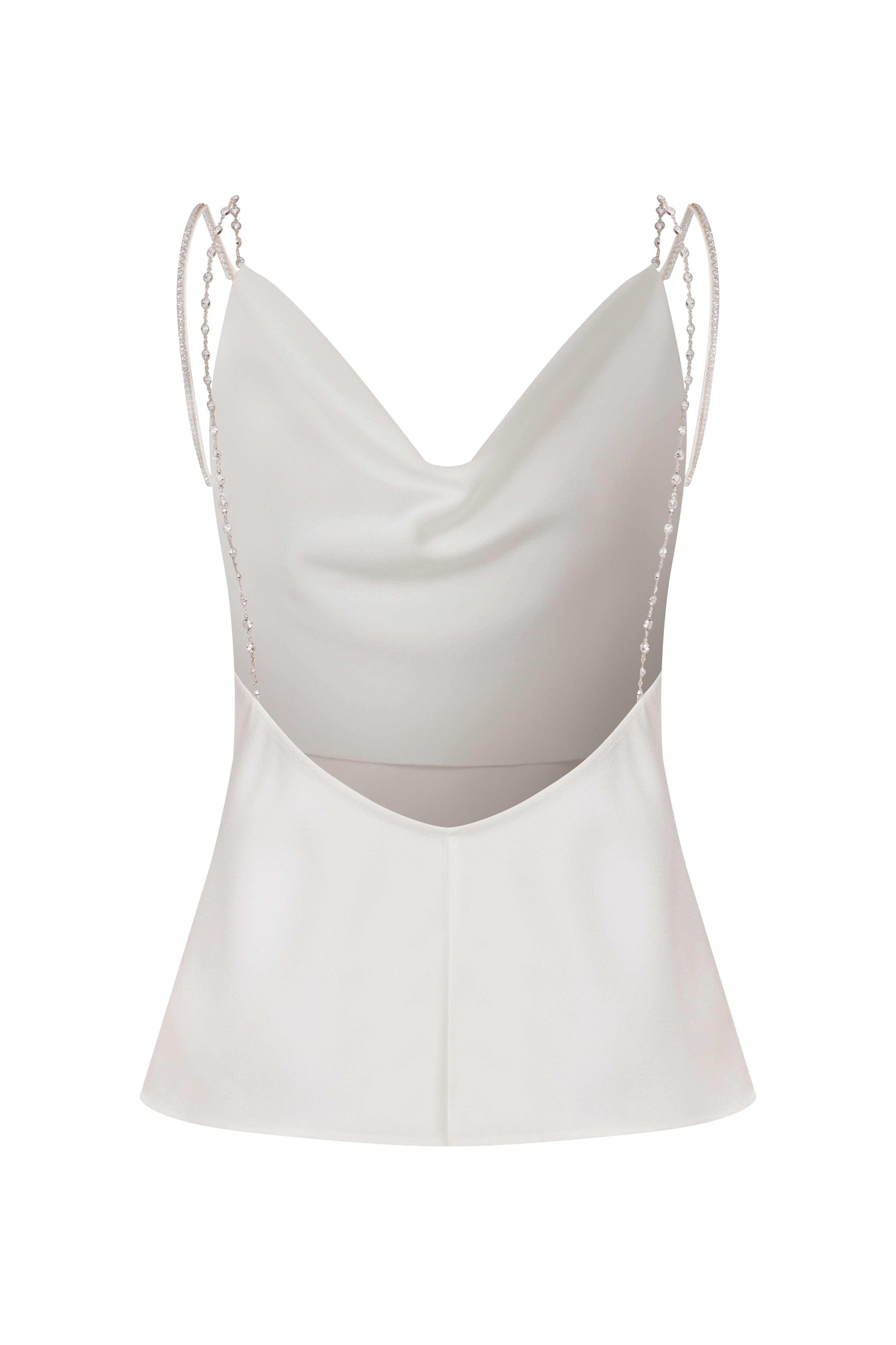 VIOLA - DEGAJE YAKA SATEN BLUZ