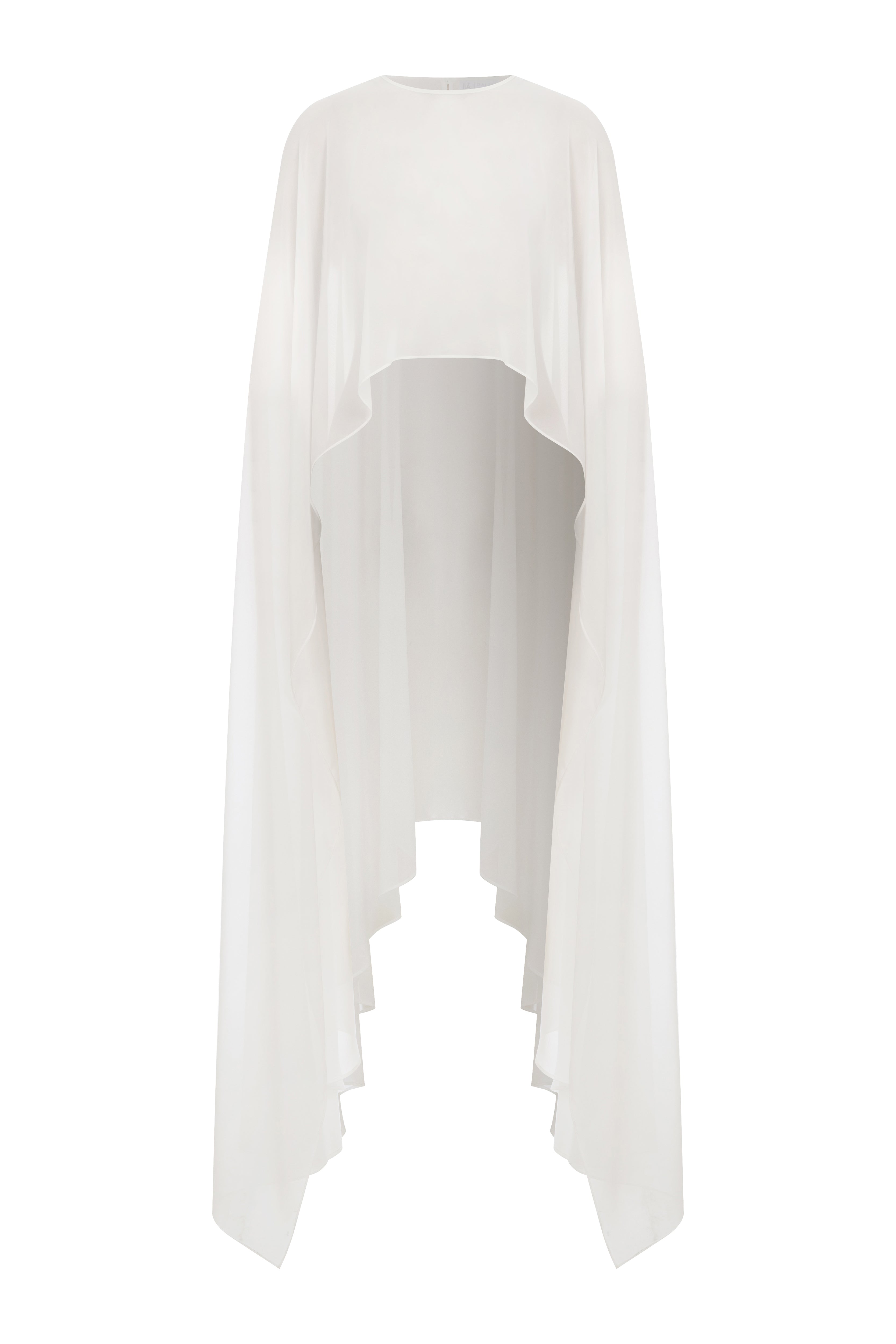 NOOR - ASIMETRIK ŞIFON PELERIN