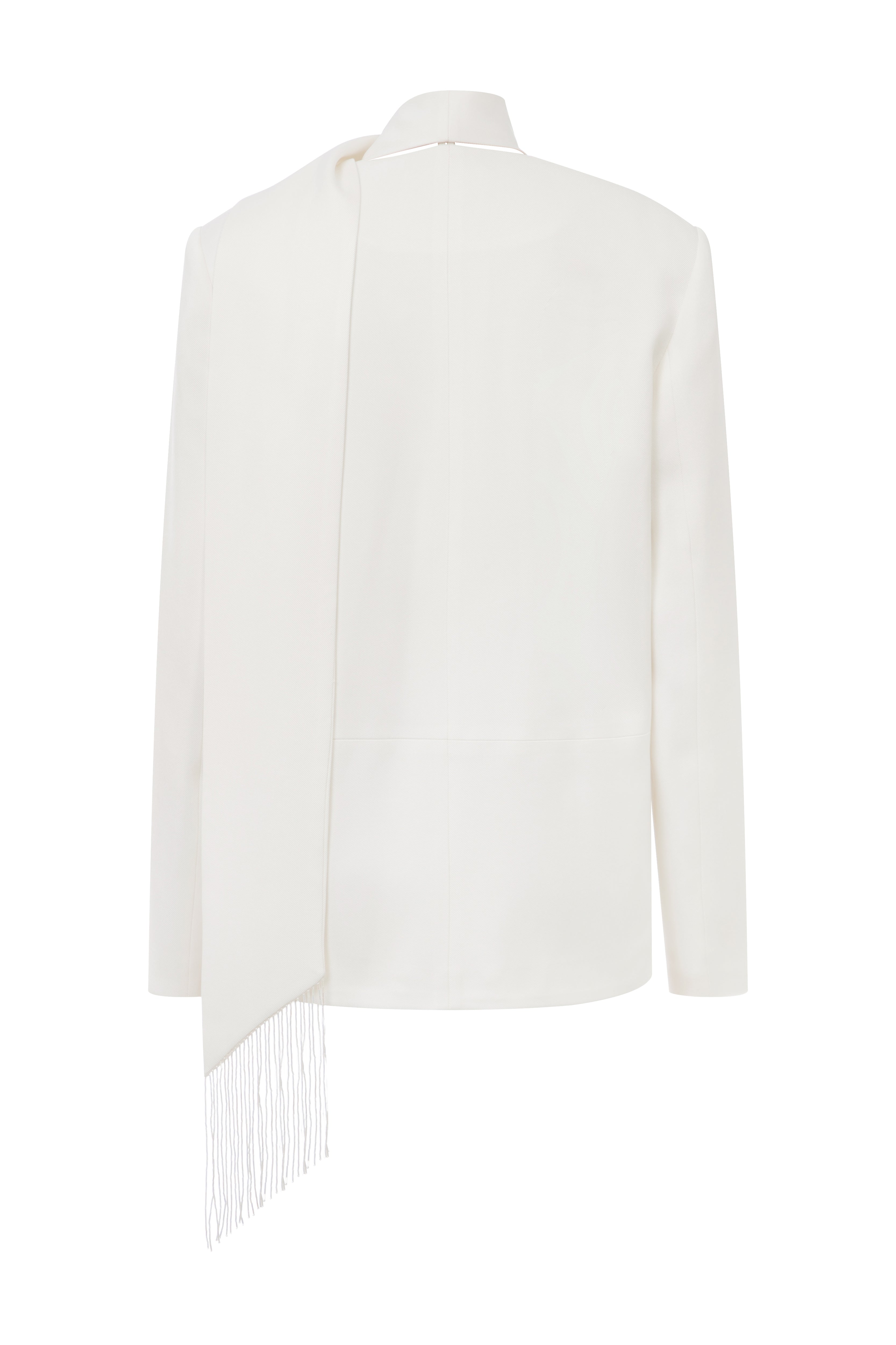 SONIA - ŞAL DETAYLI OVERSIZED BLAZER