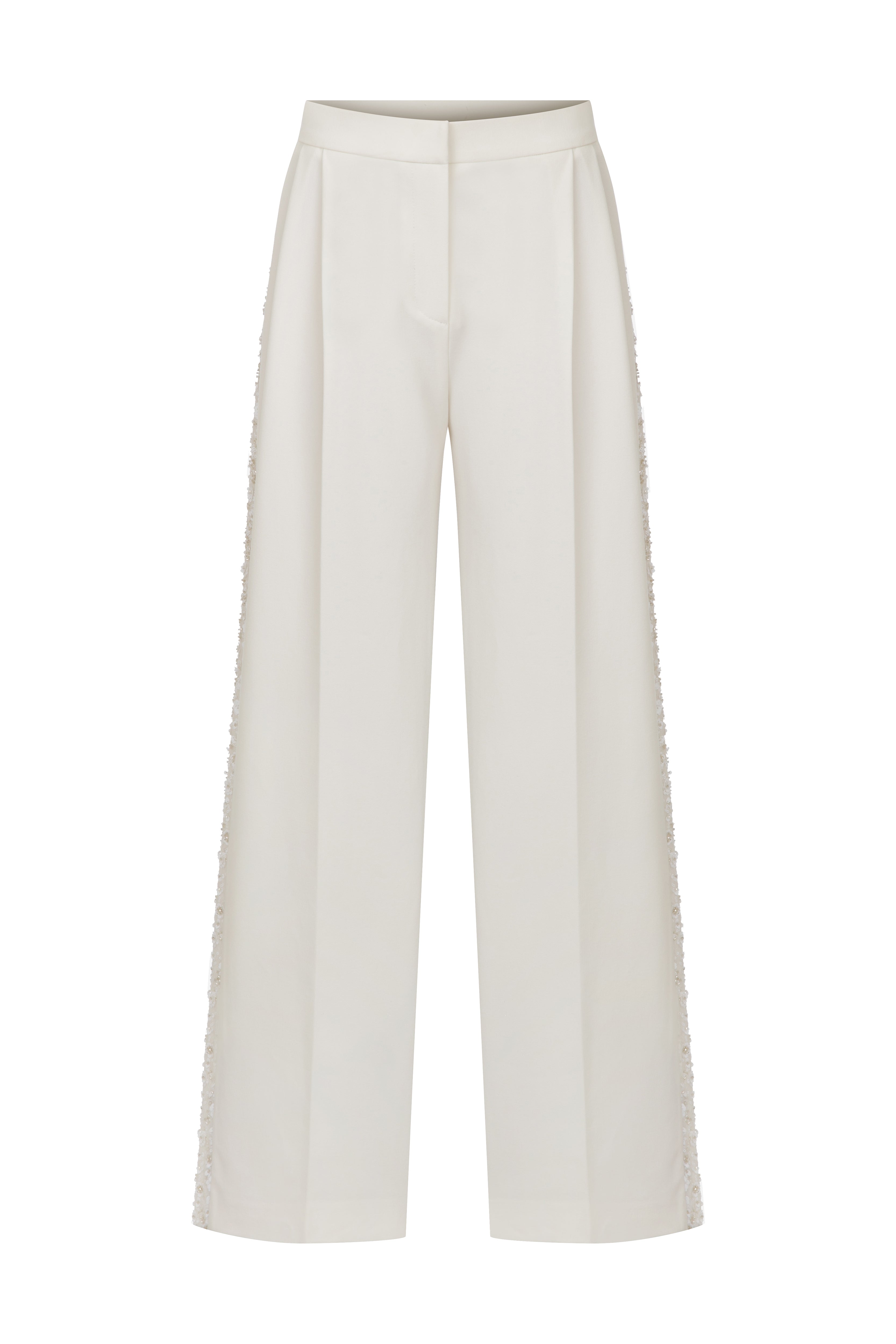 JANE - YAN DETAYLI ÇIFT PILELI TERZI PANTOLON