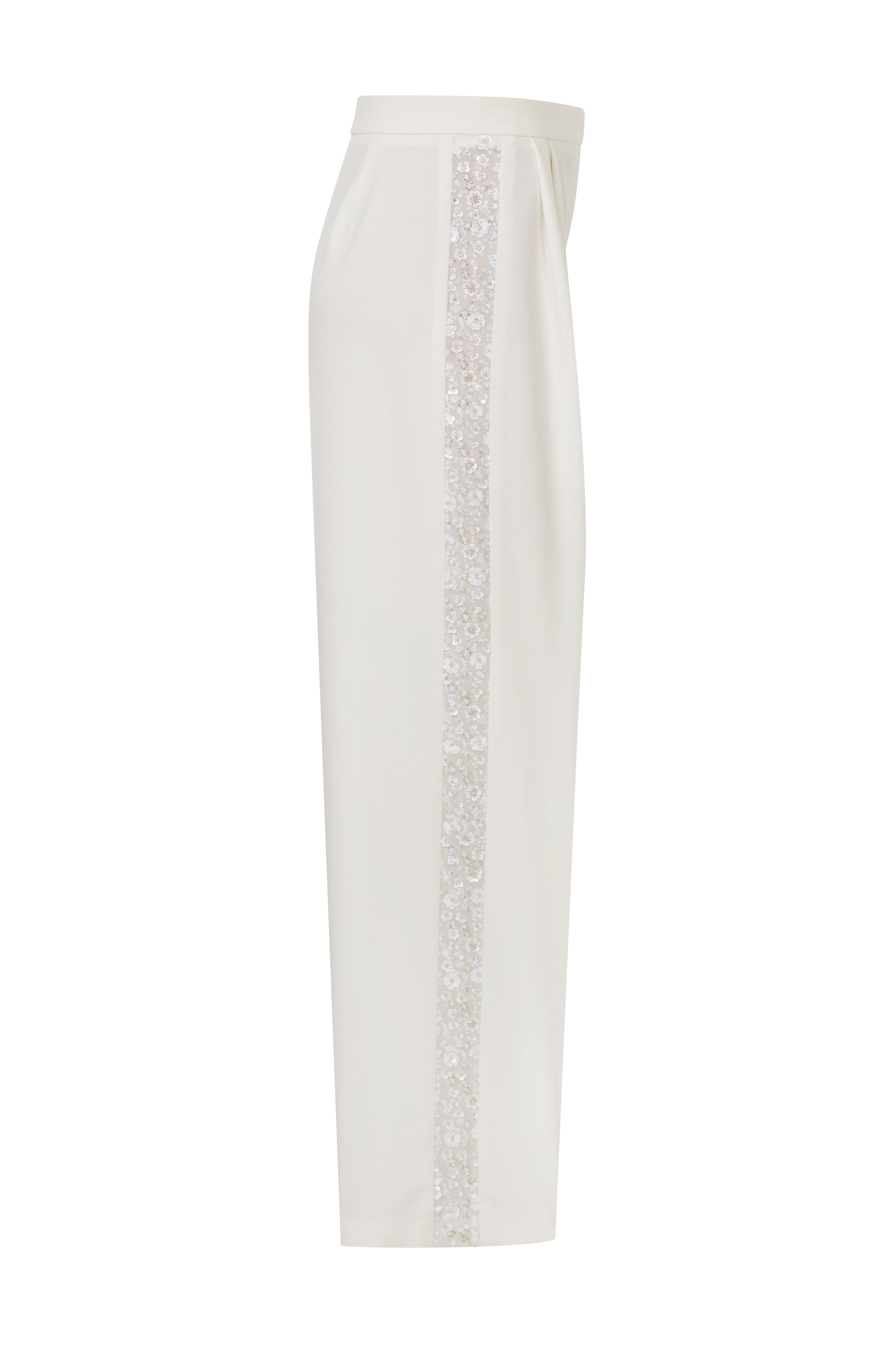 JANE - YAN DETAYLI ÇIFT PILELI TERZI PANTOLON