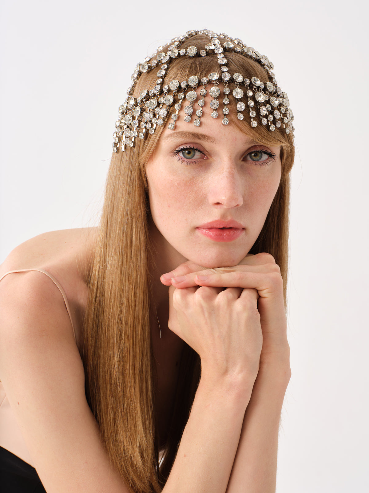 BOLEYN KRISTAL ZINCIRLI BONE