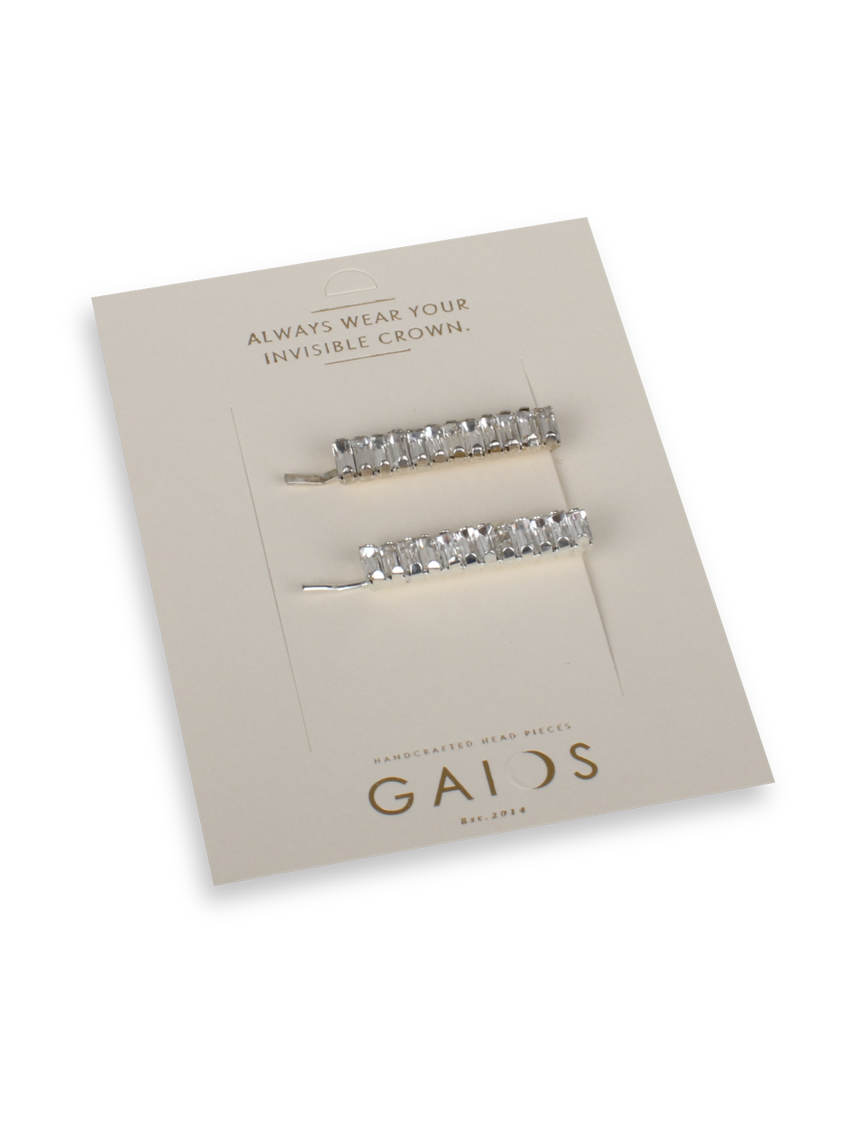 BAGUETTE HAIR PIN SET