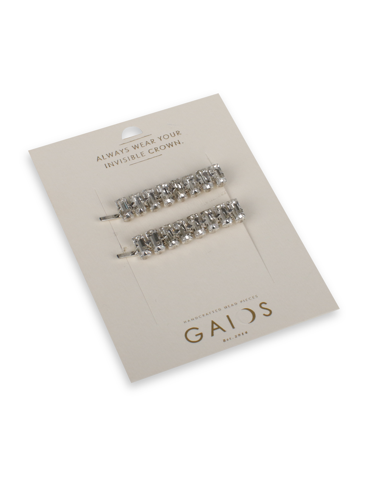 BAGUETTE HAIR PIN SET