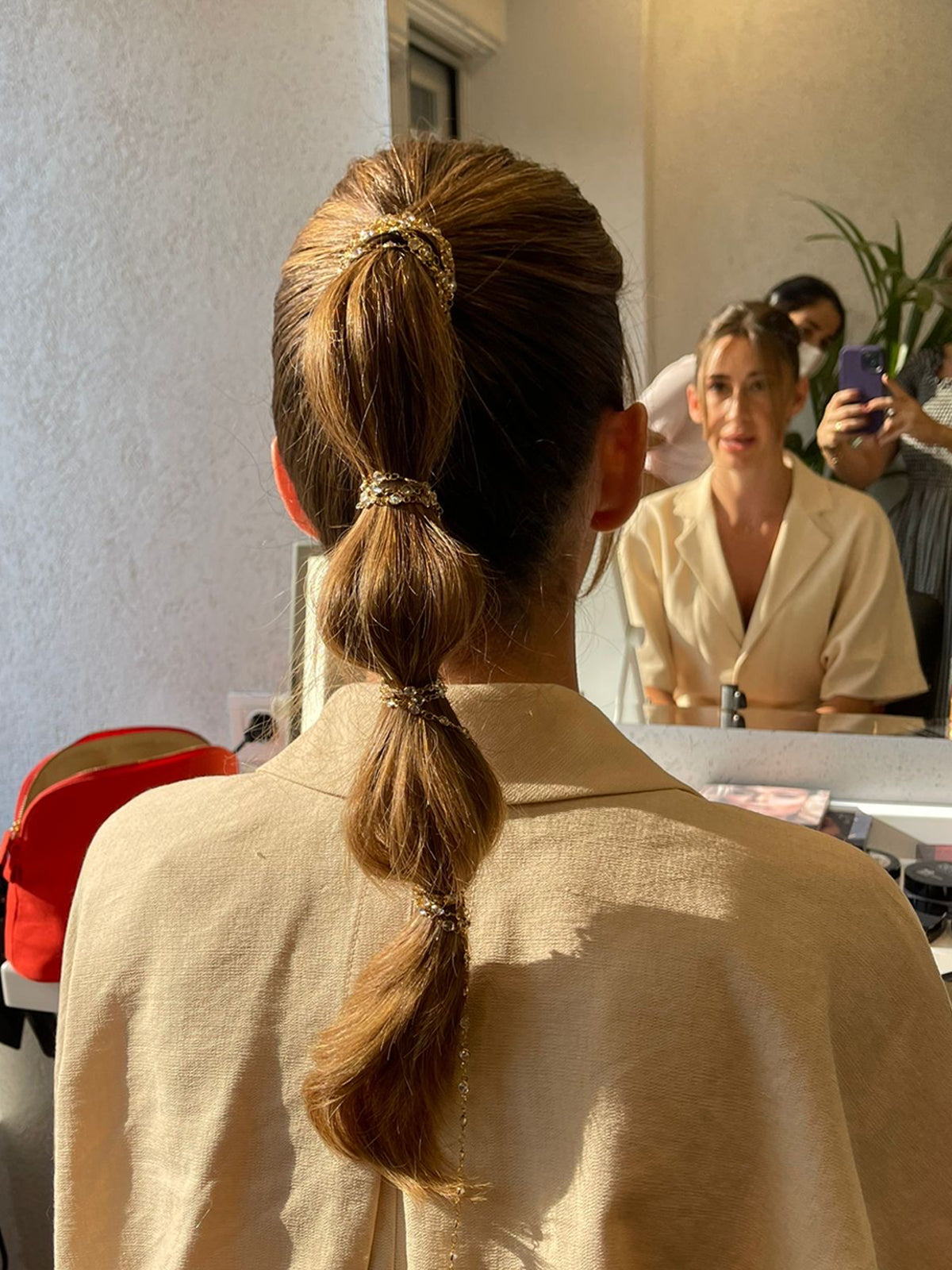 CHER CHAIN HAIR ACCESSORY