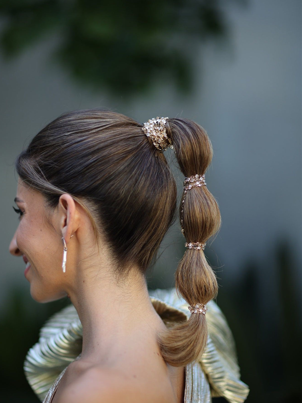 CHER CHAIN HAIR ACCESSORY