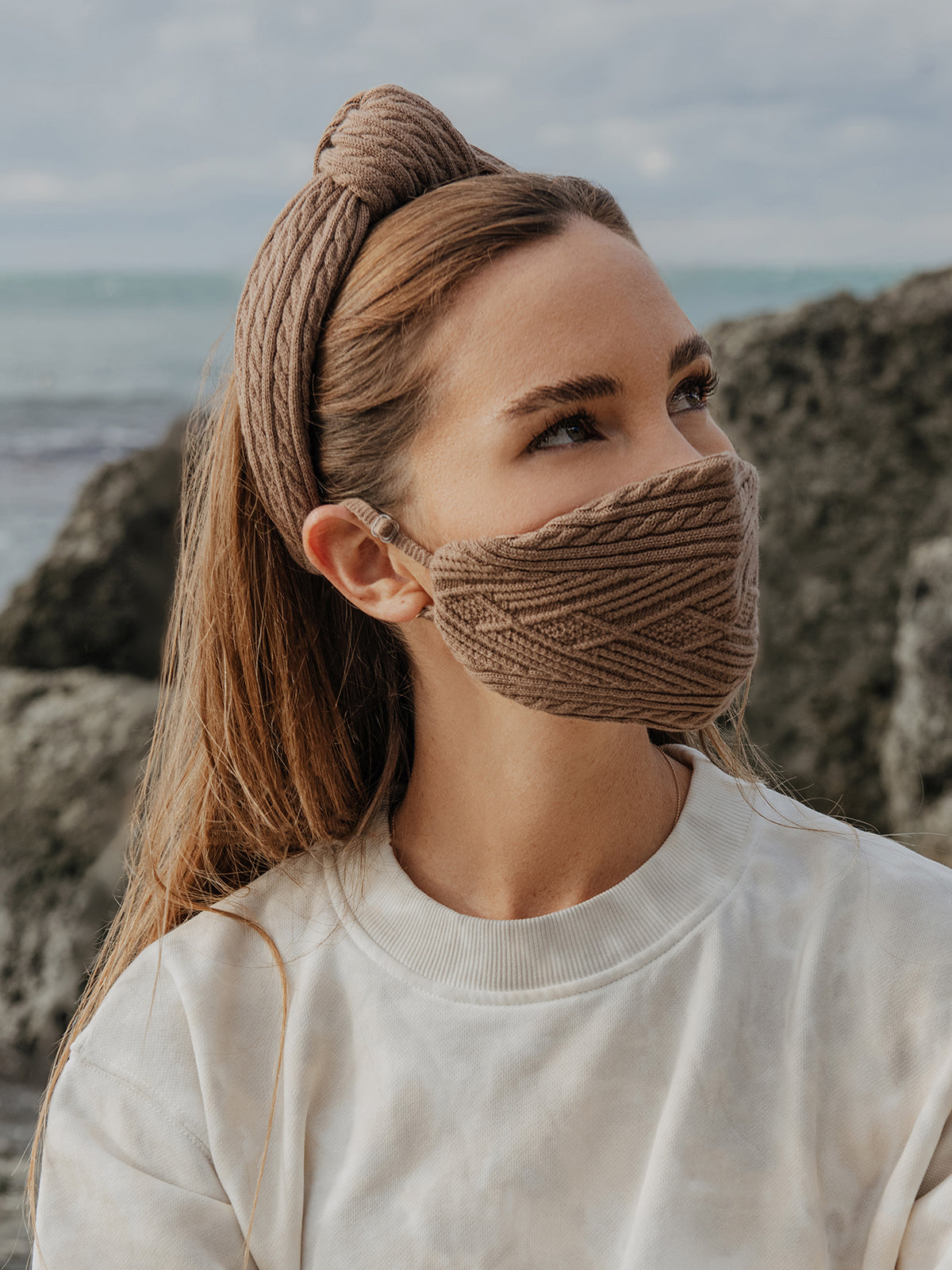 TRICOT KNOT HEADBAND