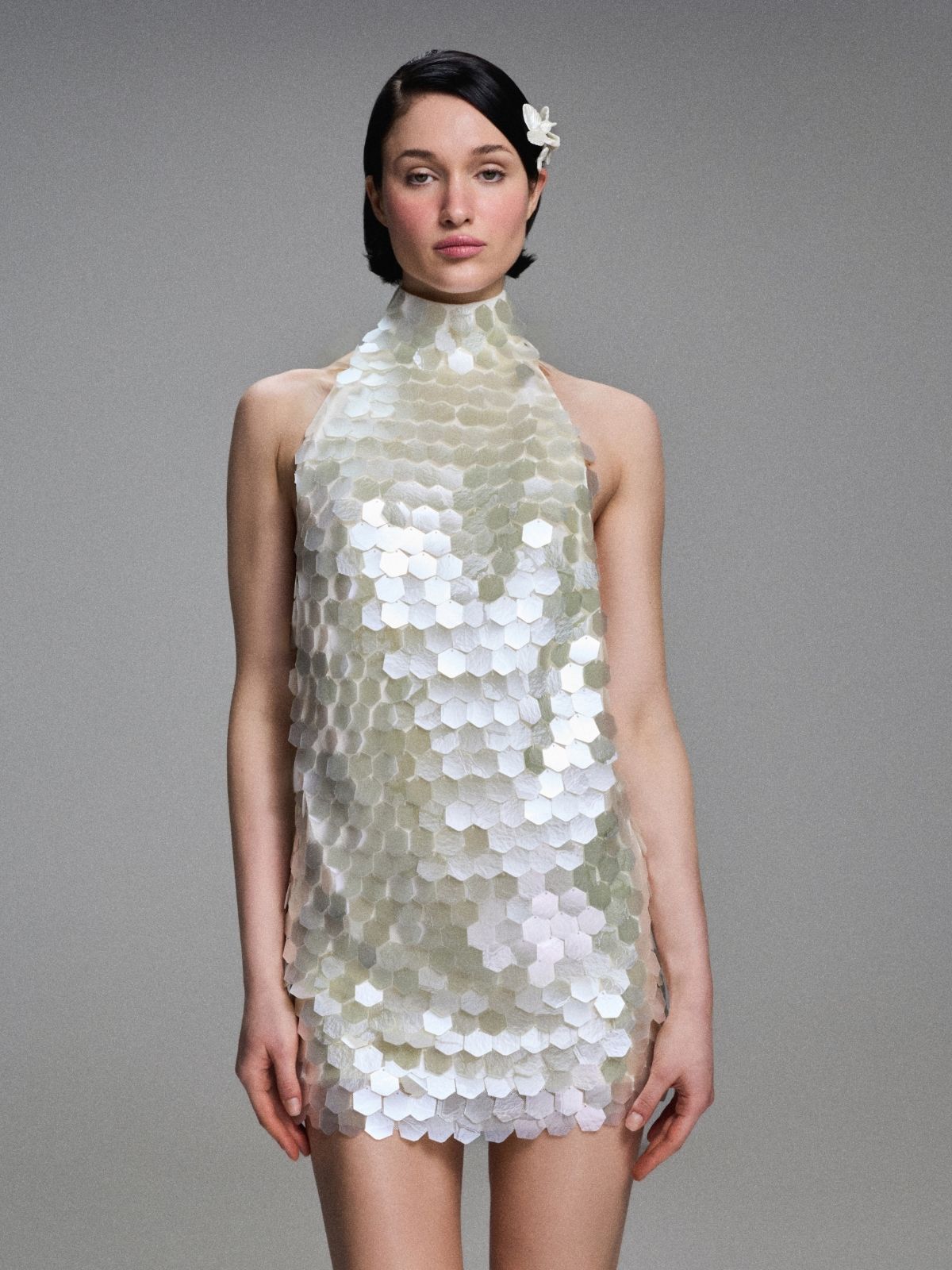 LOLA PULLU MİNİ ELBİSE