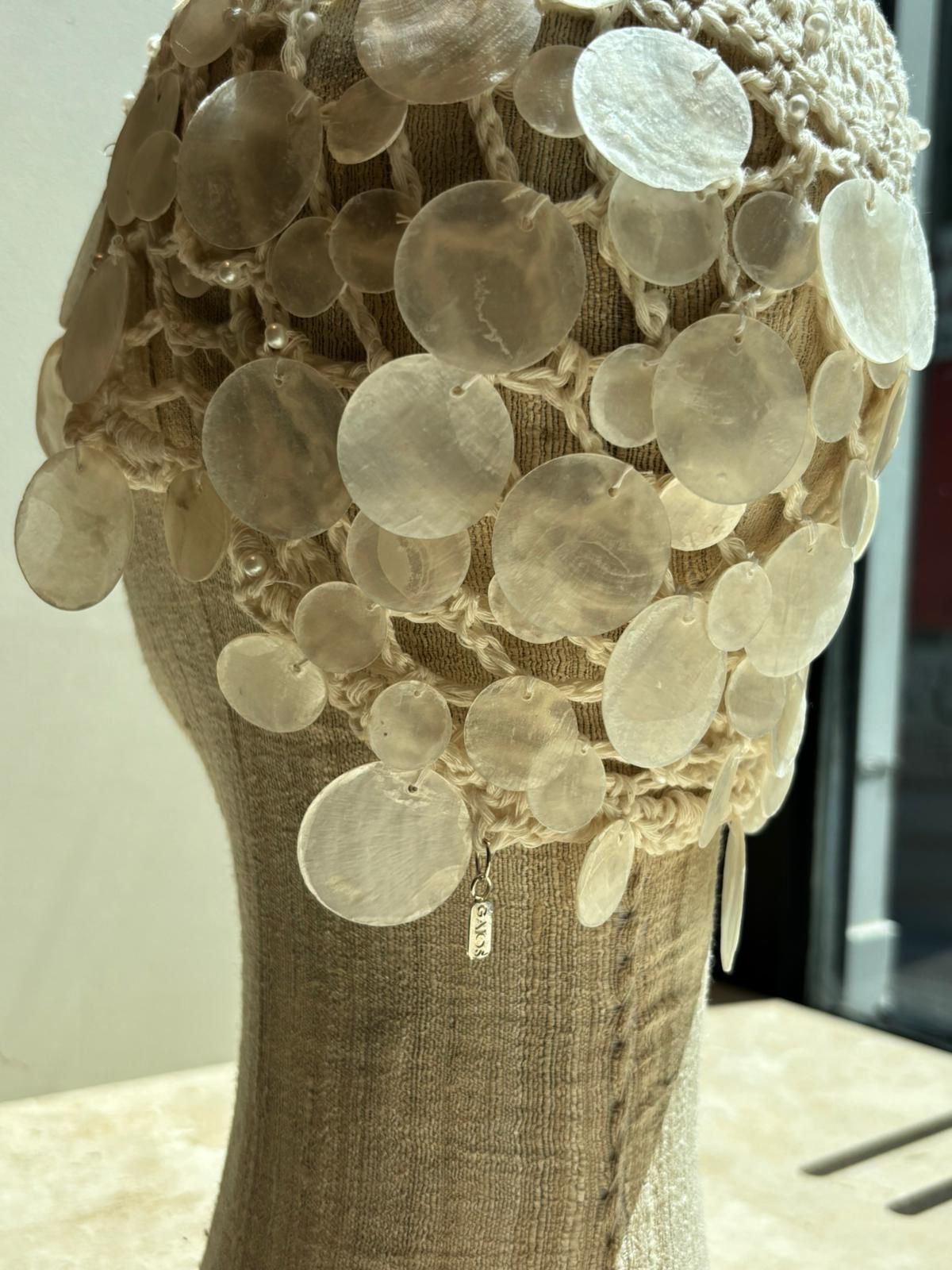 NACRE ÖRGÜ BONE
