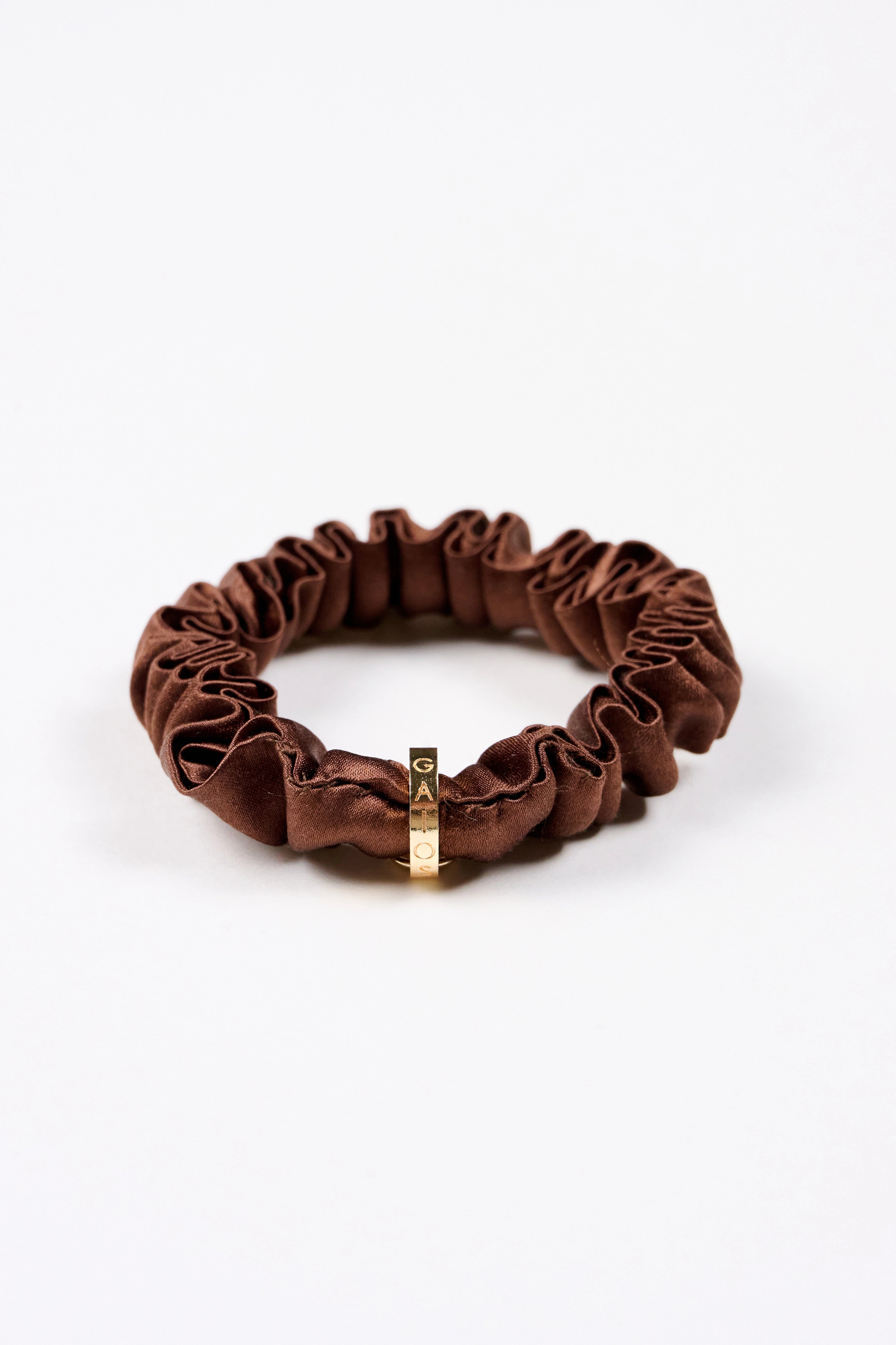 IPEK CHLOE KAHVERENGI LASTIK TOKA