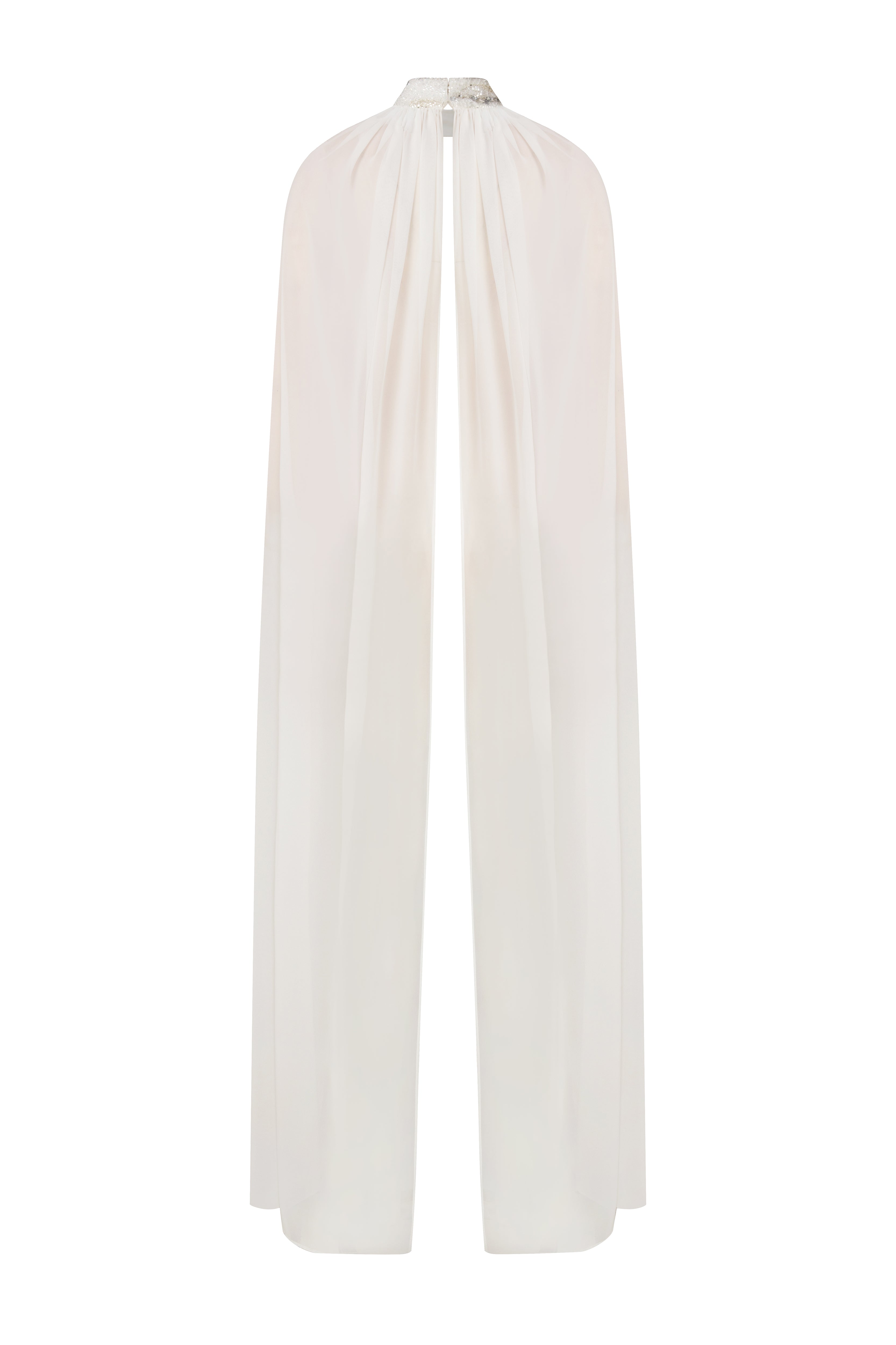 IVA - CHOKER DETAYLI ŞİFON PELERİN